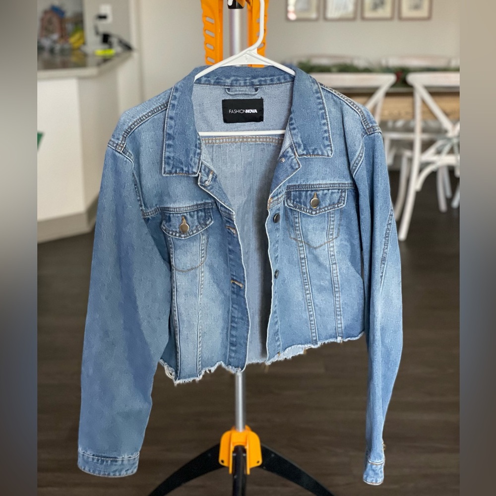 Cropped Jean Jacket